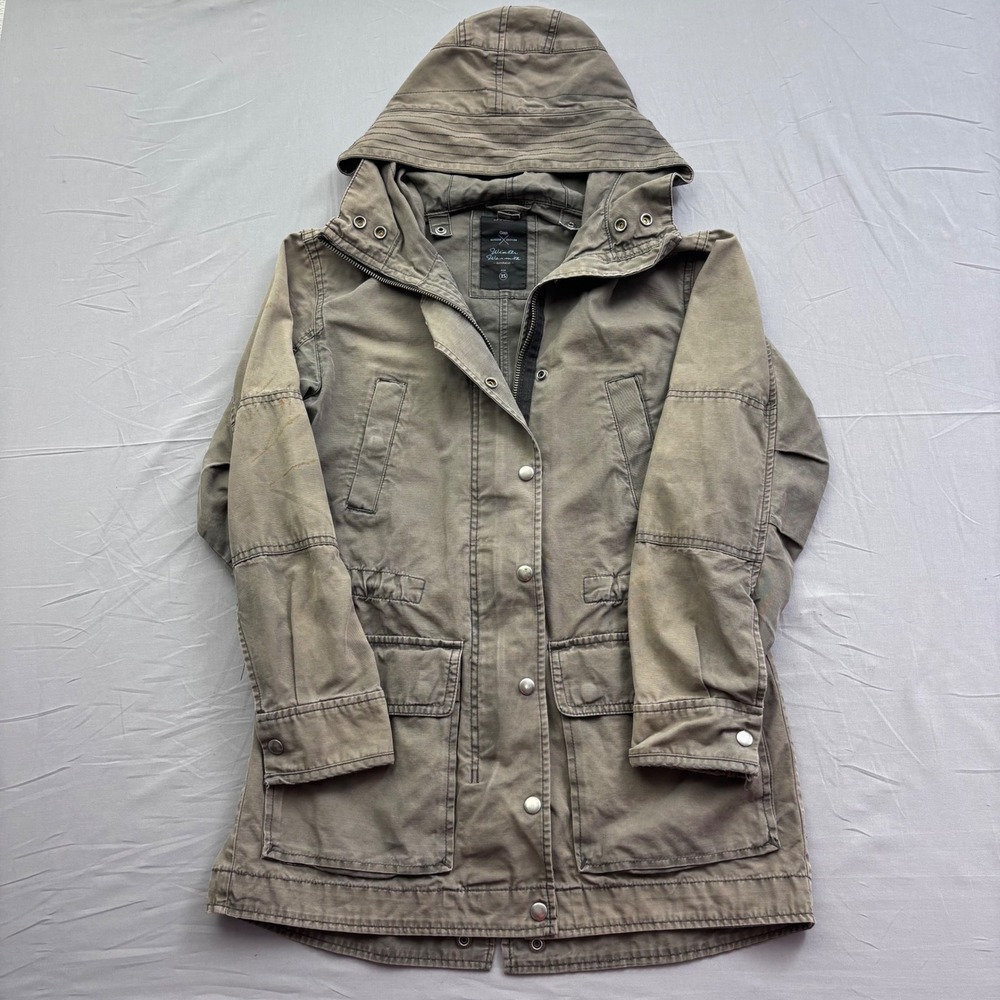 Gap Outdoor Edition Winter Warmth Field Jacket Olive Green Utility Parka XS